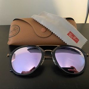 Ray Ban Sunglasses w/ purple gradient lenses 4253